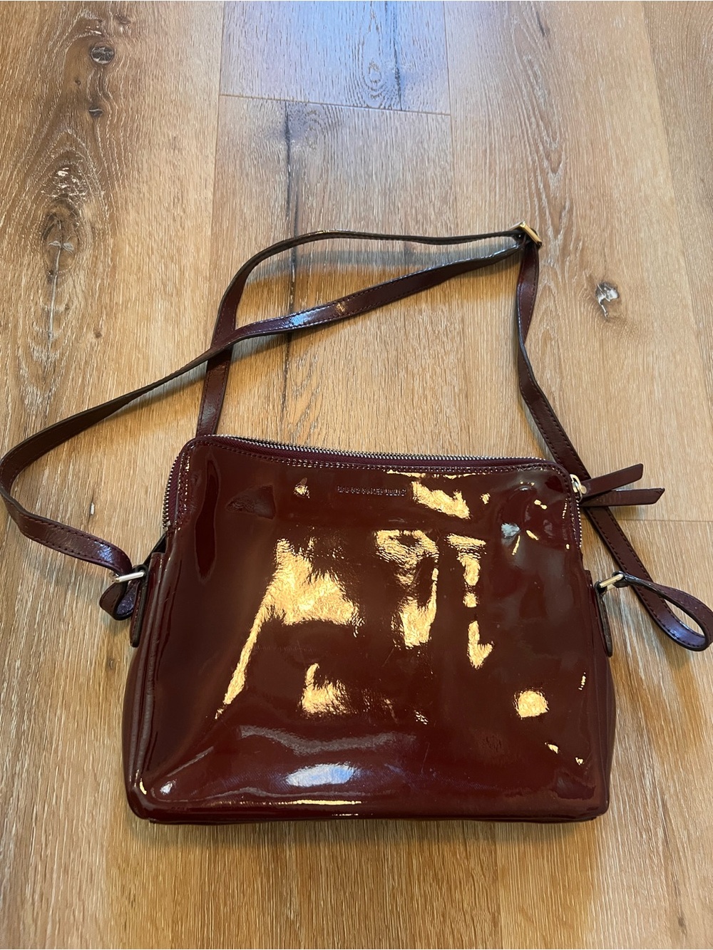 Banana Republic Crossbody Bag in Deep Burgundy